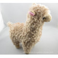 Brown alpaca plush toy giant stuffed animals kids toys for girls